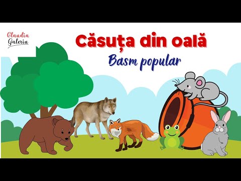 Căsuța din oală /Basm popular/Basme/Povești citite pentru copii/Povești cu animale ❤️🐀🐸🐇🦊🐺🐻