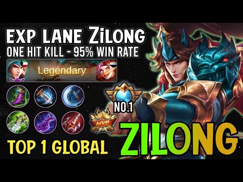 Best Build Zilong For 2021 || One Hit Kill Zilong Top 1 Global Build - Mobile Legends