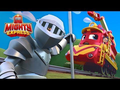 Freight Nate’s Knight Delivery! | Mighty Express Clips | Cartoons for Kids