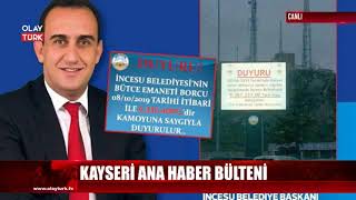 İncesu Belediyesi'nin borcu 6 milyon