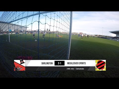 Darlington 2-1 Mickleover Sports - Evo-Stik Premier Division - 2015/16