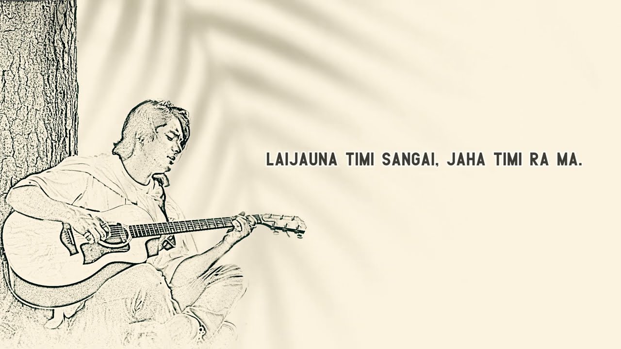 Salin magar -Timi ra ma ft.Deeya Gurung  [ lyrical video ]