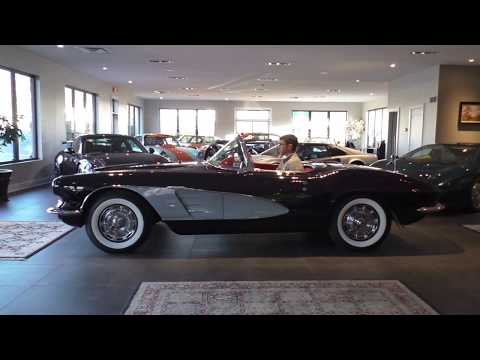 1961 CHEVROLET CORVETTE 283/270 HP “DUAL QUAD” ROADSTER – Daniel Schmitt & Co. Classic Car Gallery
