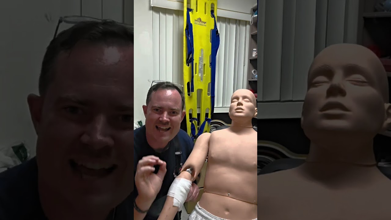 Bleeding control seems basic, but, let me show you a trick that might help! #paramedic #emt #ems