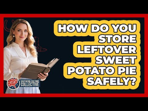 How Do You Store Leftover Sweet Potato Pie Safely?