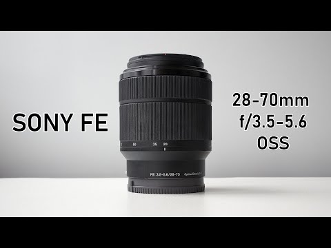 фото объектив на фуллфрейм sony fe 28-70мм f3.5-5.6 oss 0