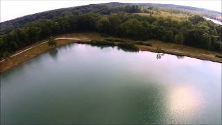 aerial lake at lincoln springs