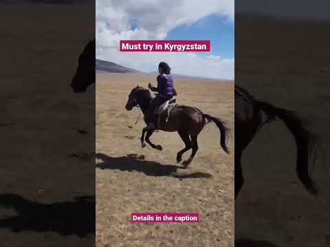 , title : 'Horse Riding 🐎 in Kyrgyzstan | What a Thrill!'