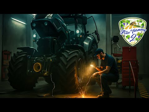 Sabotage am Hof! – Zerschnittene Leitungen legen unsere Traktoren lahm 🔧🌙 True Farming 2 #719