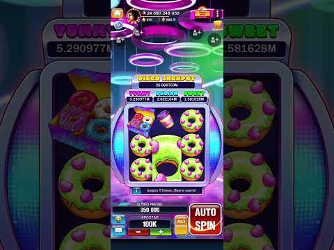 $100K Spins in Disco Donuts - Slots #spin #slot #casino #vegas #machine #casinogames #shorts