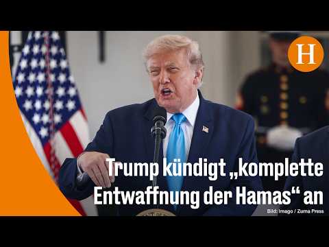 Video Thumbnail: Nahost: Trumps Friedensrat soll Abkommen zur Entwaffnung der Hamas erzielt haben