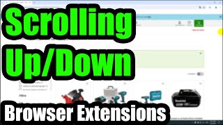 Why #Scrolling Up/Down doesn't work on a #website (#Cookies, Extensions, Scroll Bar not shown)