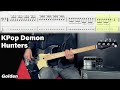 KPop Demon Hunters Golden Bass Cover Tabs Basscover Kpopdemonhunters