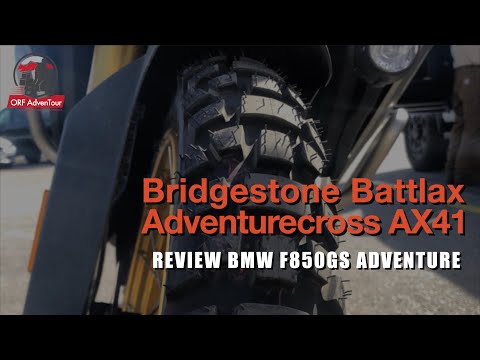 Review Bridgestone Battlax Adventurecross AX41 Tire l BMW F850GSA l Off-Road l On Road l Mud Road