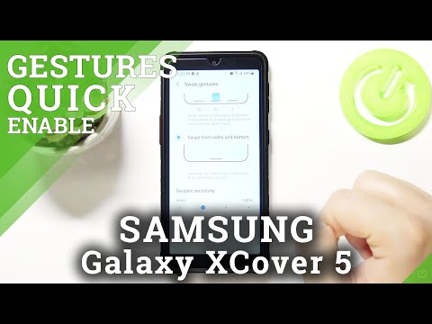How to Change Gestures Sensitivity in SAMSUNG Galaxy XCover 5 – Adjust Accessibility Settings