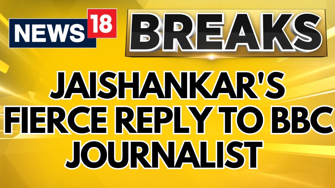 EAM S Jaishankar's Fierce Reply To BBC Journalist Over PM Modi's Hug To President Zelenskyy | News18