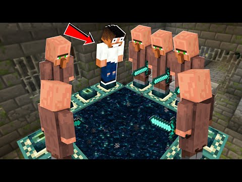 NARIKOOTAM - Minecraft, But Villagers Beat the Game For You || Minecraft Mods || Minecraft gameplay