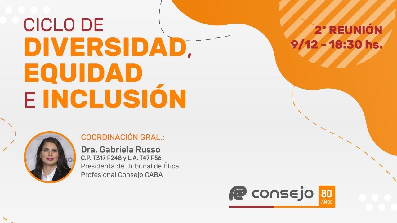 Ref. 9602MP. Ciclo de Diversidad, Equidad e Inclusión 2º Reunión 2025