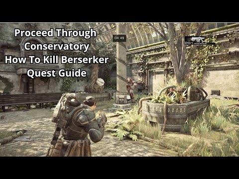 Proceed Through Conservatory Quest Guide - Gears Of War: Reloaded PS5