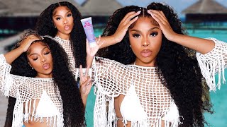 THE PERFECT 30 inch VACAY WIG! Pillow Soft Curls & Glueless Install ft Ali Pearl Hair