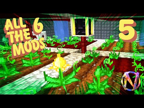 Insane Automated Mob Farming! All the Mods 6 - ep 5