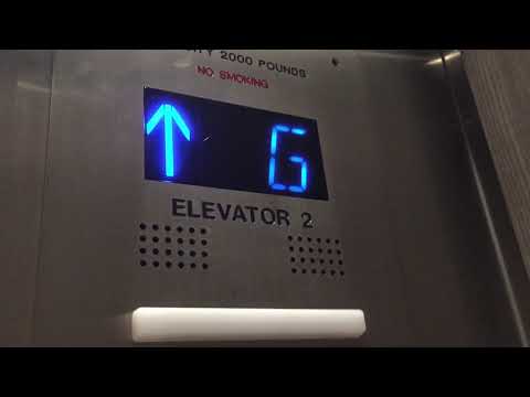 1972 US (mod OTIS) Hydraulic Elevator @ Hilton Garden Inn, Marina Del Rey, CA