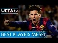Lionel Messi skills and goals - UEFA Best Player in Europe contender