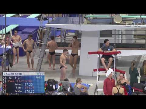 2018 Big 12 Men 3m Dive Prelim 720p
