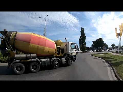 Slovakia timelapse: 64 Komárno - Nové Zámky - Nitra