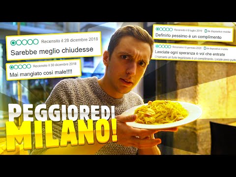 ABBIAMO CENATO NEL PEGGIOR RISTORANTE DI MILANO! con Leo e Terenas