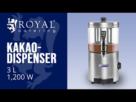 Video - B-Ware Kakaodispenser - 3 Liter 