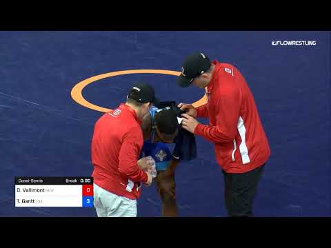 74 Kg Consolation Dan Vallimont New York Athletic Club Vs Thomas Gantt Titan Mercury Wrestling Clu