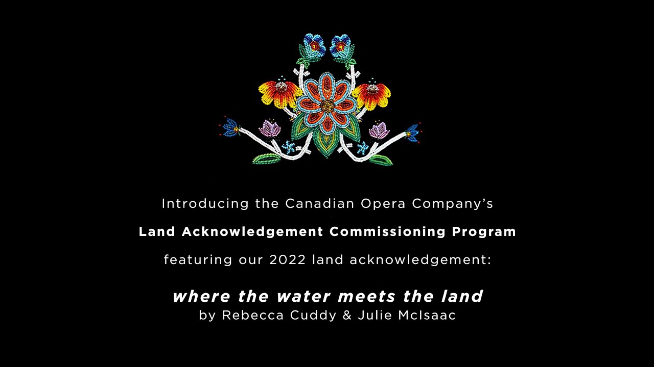 Introducing the Land Acknowledgement Commissioning Program