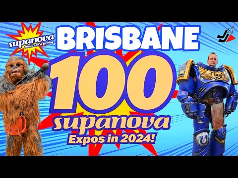 SUPANOVA COMIC CON - BRISBANE 2024