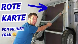 Geheimtipp Kippdeichsel-Anhänger: Platz sparen in der Garage: Stema FT750 @stemagrossenhain FT750