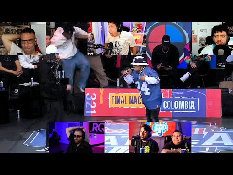 MULTIRREACCIÓN AL RIMÓN DE VISIONARIO VS COLOSO | Final Nacional Colombia 2024 | Red Bull Batalla