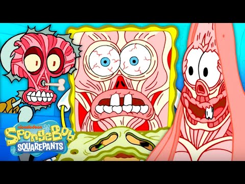 海綿寶寶》中28次有人脫皮!??| 海綿寶寶 (28 Times Someone on SpongeBob Lost Their Skin! ?? | SpongeBob SquarePants)