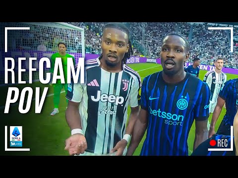 REF CAM POV: You Are a Referee in Juventus-Inter | Serie A 2025/26
