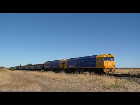 7731V Pacific National Grain Train - PoathTV Australian Railways