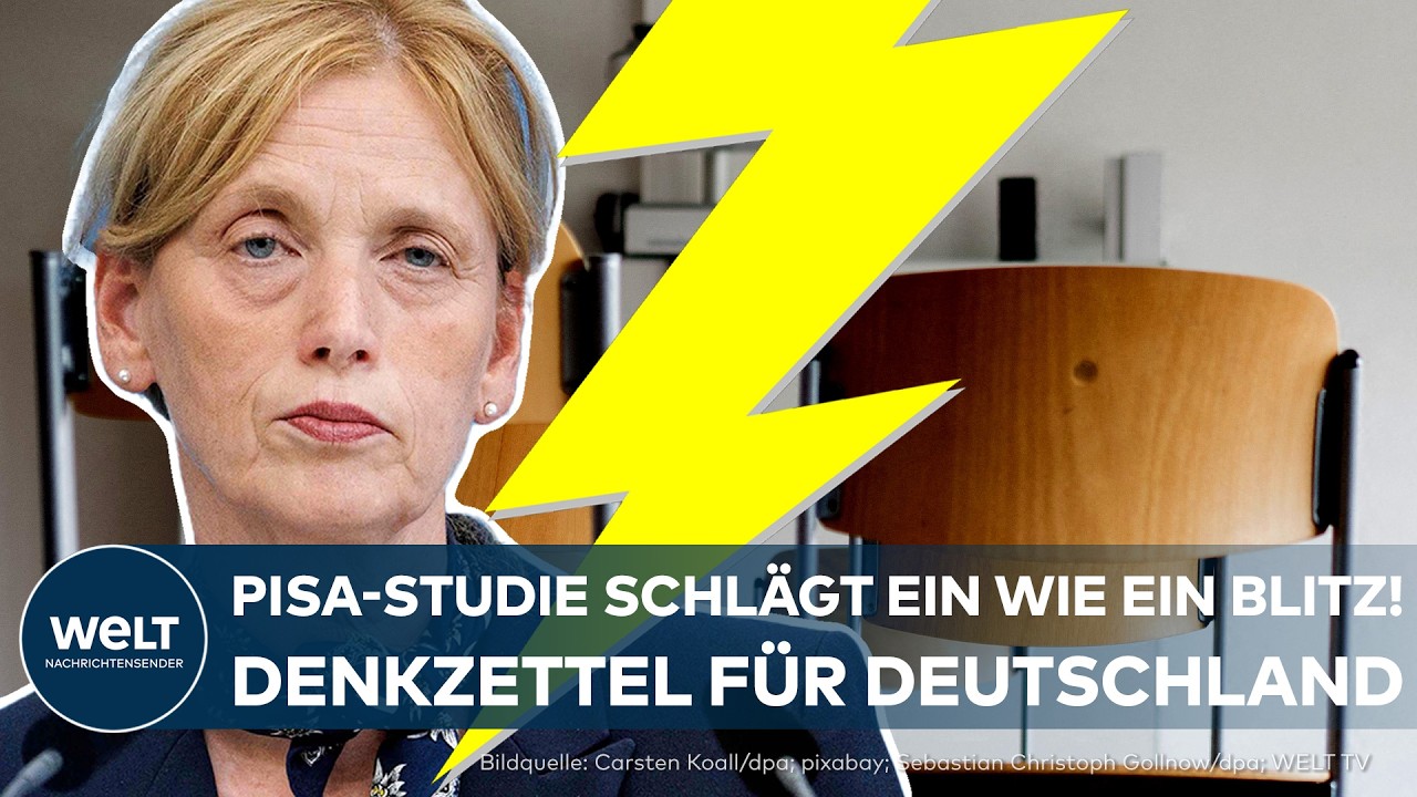PISA-STUDIE: Denkzettel für Deutschland! Unsere Schüler schneiden schlecht ab! OECD-Ergebnisse