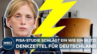PISA-STUDIE: Denkzettel für Deutschland! Unsere Schüler schneiden schl