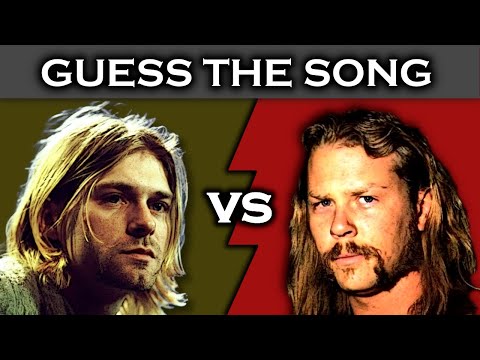 Metallica vs. Nirvana - Whose Songs Do You Know Better? | Music Quiz