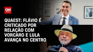 Vídeo: Quaest: Flávio é criticado por pedido de Vorcaro; Lula avança no centro – veja análises