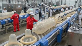How Condoms Are Made – Inside a Modern Latex Factory (Full Process)