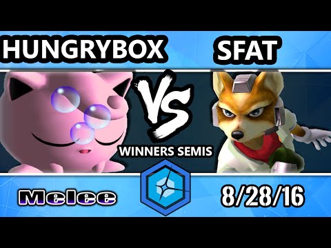 Shine 2016 SSBM - CLG | SFAT (Fox) Vs. Liquid` Hungrybox (Jigglypuff) Smash Melee Winners Semis
