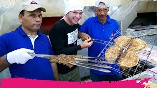 Incredible KUWAITI KEBABS & TEA at Traditional Cafe Shemaimry | Kuwait City, Kuwait