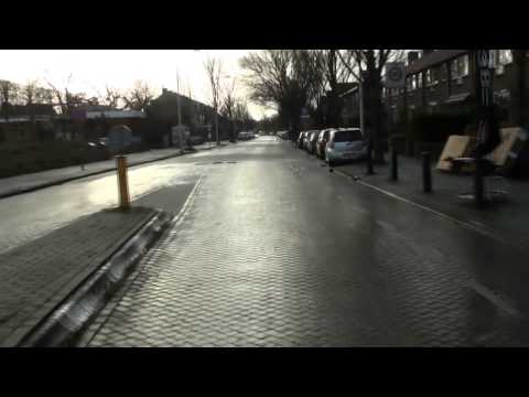 Cab ride bus; Veolia lijn 31: Den Haag-Naaldwijk (20141215)