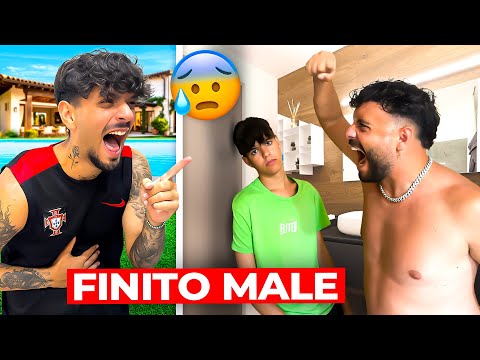 😱HO CHIUSO in BAGNO FIUS E CHRISTIAN PER 24 ORE *SONO STATO CACCIATO DALLA VILLA*🏡