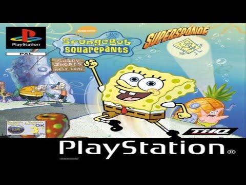 SpongeBob SquarePants: SuperSponge (PS1) - 100% Complete - Walkthrough [FULL GAME] HD