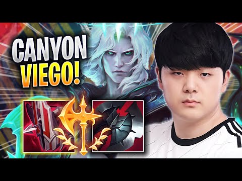 CANYON TRIES NEW VIEGO BUILD! - DK Canyon Plays Viego JUNGLE vs Lee Sin! | Season 2023